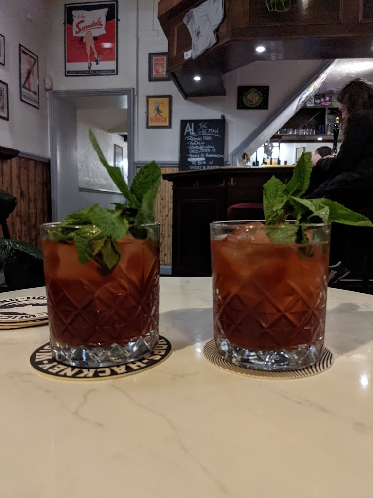 cocktails at hole in the wall brighton