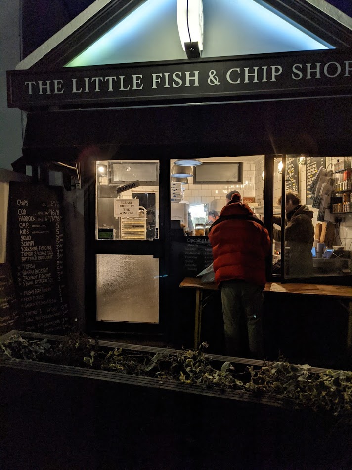 the little fish and chip shop brighton